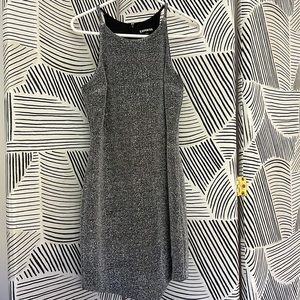 Short Metallic Silver Dress (slightly used)
